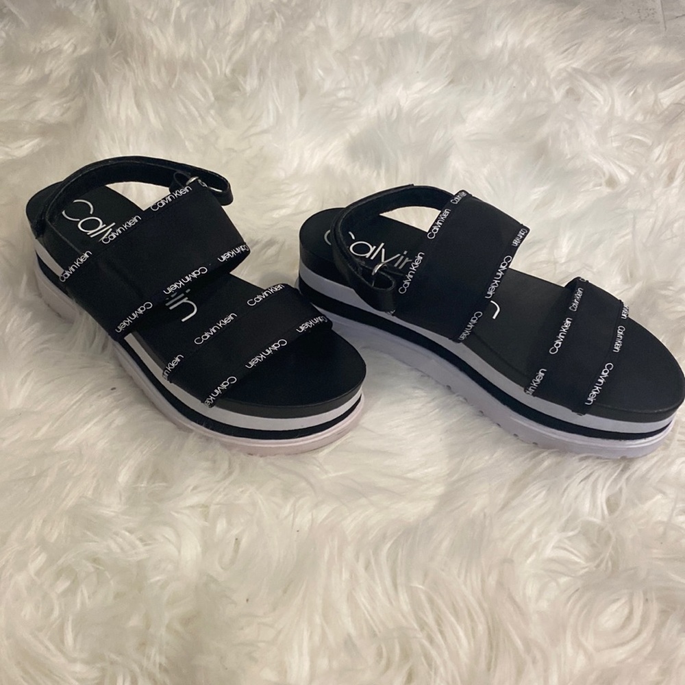 Calvin Klein wedge sandal